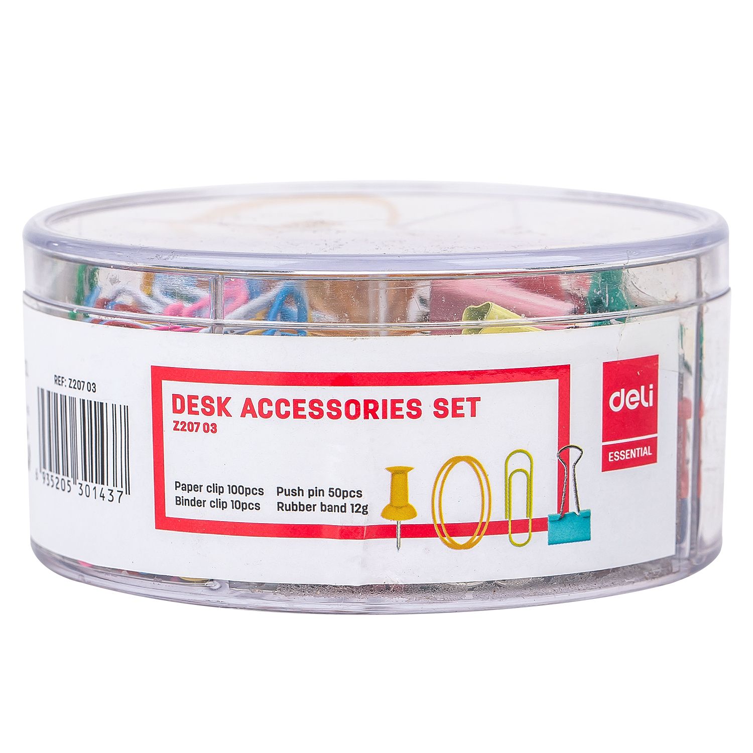 SET ACCESORII BIROU (AGRAFE, ELASTICE, CLIPSURI, ACE) DELI SET ACCESORII BIROU (AGRAFE, ELASTICE, CLIPSURI, ACE) DELI
